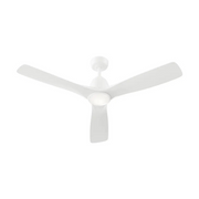 Kichler 300054 Volos II 54" Smart Ceiling Fan with LED Light Kit - Matte White
