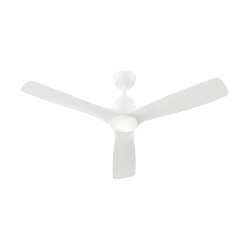Kichler 300054 Volos II 54" Smart Ceiling Fan with LED Light Kit - Matte White
