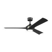 Kichler 300056 Veetra 56" Smart Ceiling Fan with LED Light Kit - Matte Black