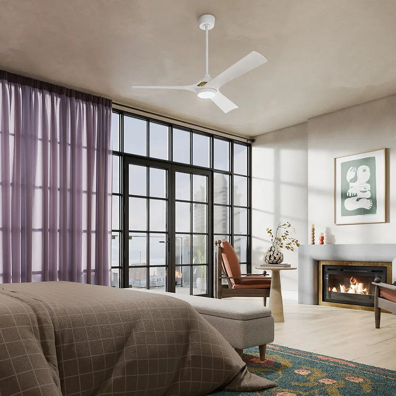 Kichler 300056 Veetra 56" Smart Ceiling Fan with LED Light Kit
