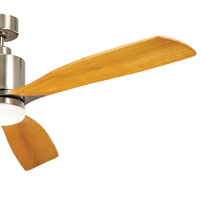 Kichler 300075 Ridley 60" Ceiling Fan with LED Light Kit - Brushed Stainless Steel