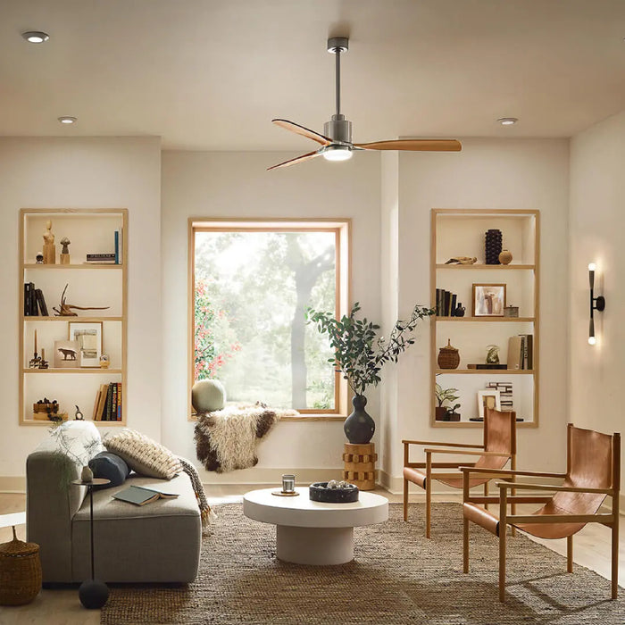 Kichler 300075 Ridley 60" Ceiling Fan with LED Light Kit