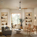 Kichler 300075 Ridley 60" Ceiling Fan with LED Light Kit