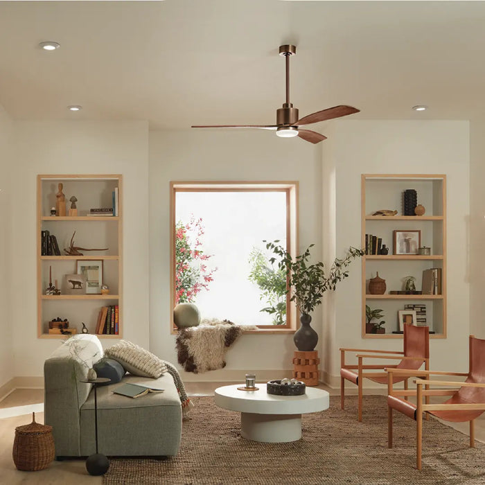 Kichler 300075 Ridley 60" Ceiling Fan with LED Light Kit