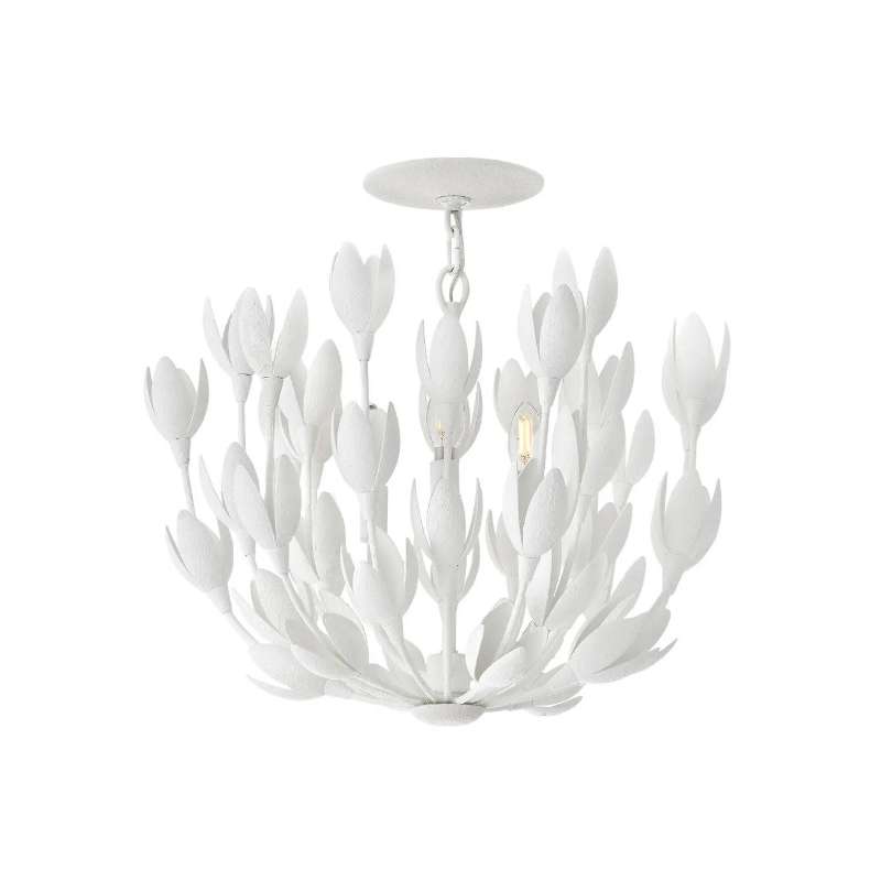 Hinkley 30011 Flora 3-lt 20" LED Semi-Flush Mount