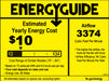 Kichler 300315 Bead 54" Ceiling Fan with LED Light Kit