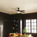 Kichler 300345 Vinea 52" Ceiling Fan with LED Light Kit