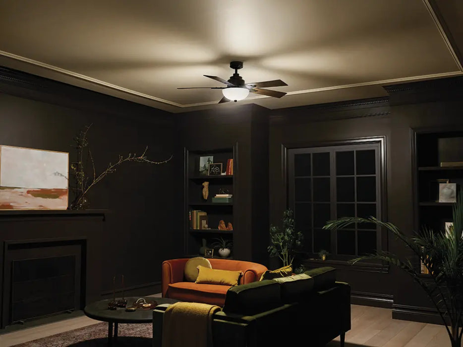 Kichler 300345 Vinea 52" Ceiling Fan with LED Light Kit
