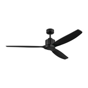 Kichler 300360 Calyx 60" Smart Ceiling Fan with LED Light Kit - Matte Black