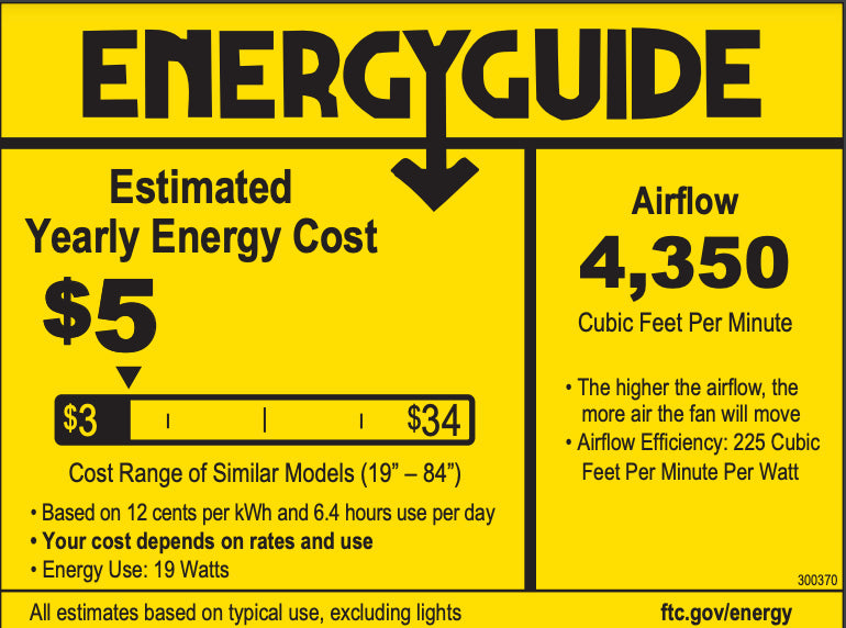 Kichler 300370 Rise 60" Ceiling Fan with LED Light Kit
