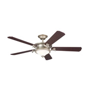 Kichler 300370 Rise 60" Ceiling Fan with LED Light Kit - Brushed Nickel