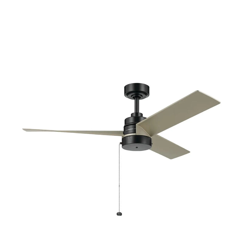Kichler 300375 Fit 52" Ceiling Fan - Satin Black