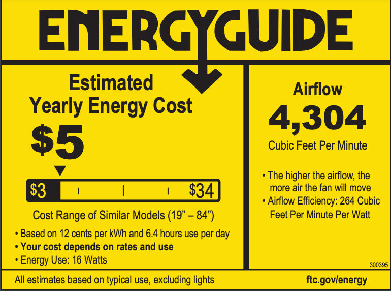 Kichler 300395 Icon 56" Ceiling Fan with LED Light Kit