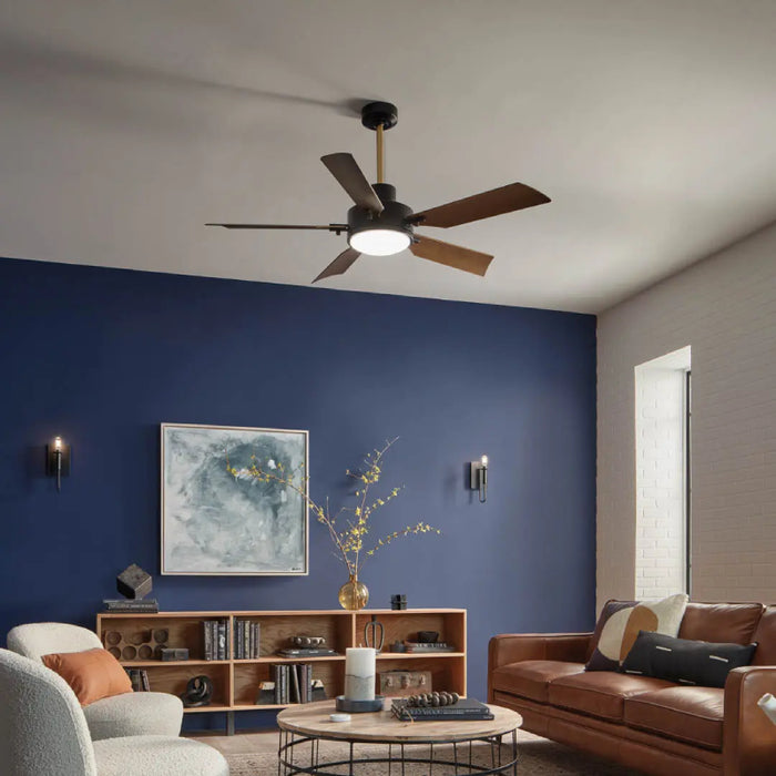 Kichler 330057 Guardian 54" Ceiling Fan with LED Light Kit