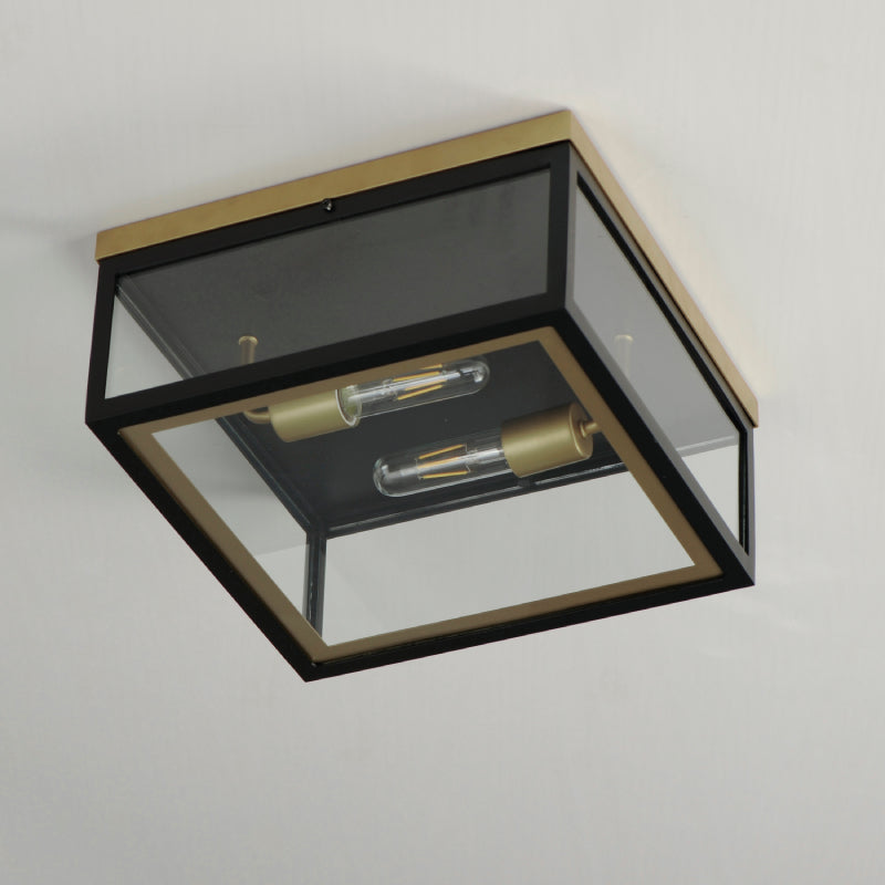 Maxim 30059 Neoclass 2-lt 13" Outdoor Flush Mount