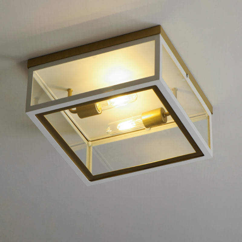 Maxim 30059 Neoclass 2-lt 13" Outdoor Flush Mount