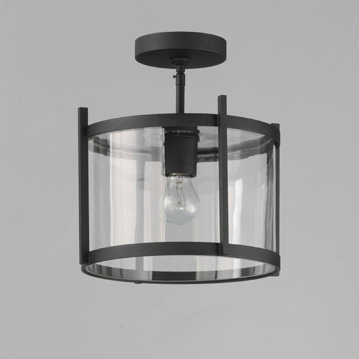 Maxim 30061 Belfry 1-lt 12" Semi Flush Mount/Pendant