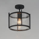 Maxim 30061 Belfry 1-lt 12" Semi Flush Mount/Pendant