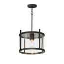Maxim 30061 Belfry 1-lt 12" Semi Flush Mount/Pendant