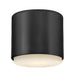 Hinkley 30070 Cedric 1-lt 5" LED Flush Mount - Black