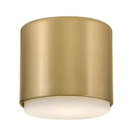 Hinkley 30070 Cedric 1-lt 5" LED Flush Mount - Lacquered Brass