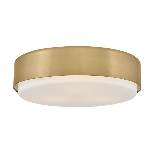 Hinkley 30075 Cedric 3-lt 18" LED Flush Mount - Lacquered Brass