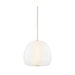 Hudson Valley 3019 Scranton 1-lt 19" LED Pendant - Aged Brass