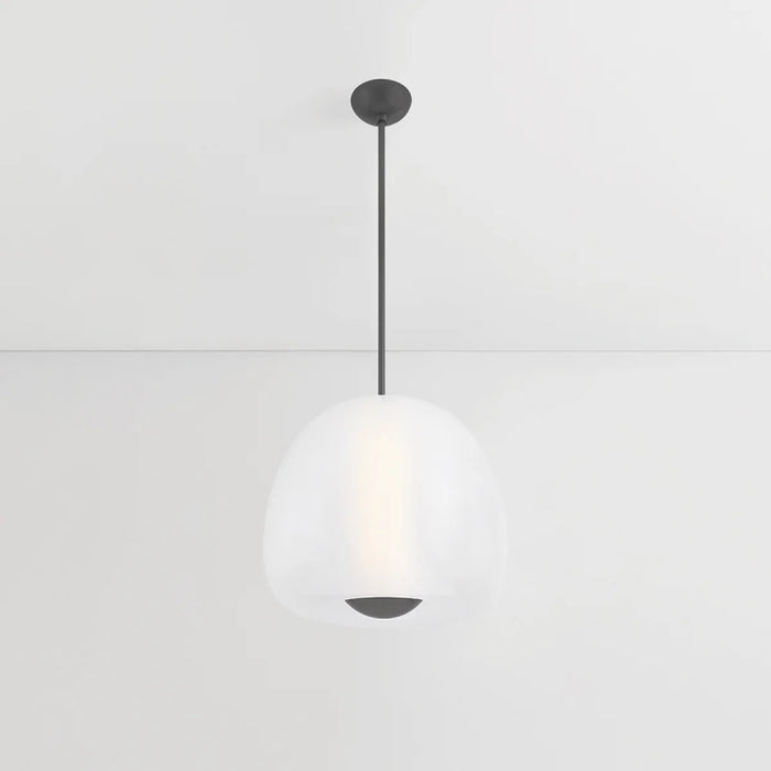 Hudson Valley 3019 Scranton 1-lt 19" LED Pendant - Old Bronze