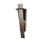 Hubbardton Forge 302024 Linea 1-lt 22" Tall LED Outdoor Small Wall Sconce - Coastal Dark Smoke