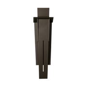 Hubbardton Forge 302024 Linea 1-lt 22" Tall LED Outdoor Small Wall Sconce - Coastal Dark Smoke