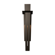 Hubbardton Forge 302026 Linea 2-lt 41" Tall LED Outdoor Large Wall Sconce - Oil Rubbed Bronze
