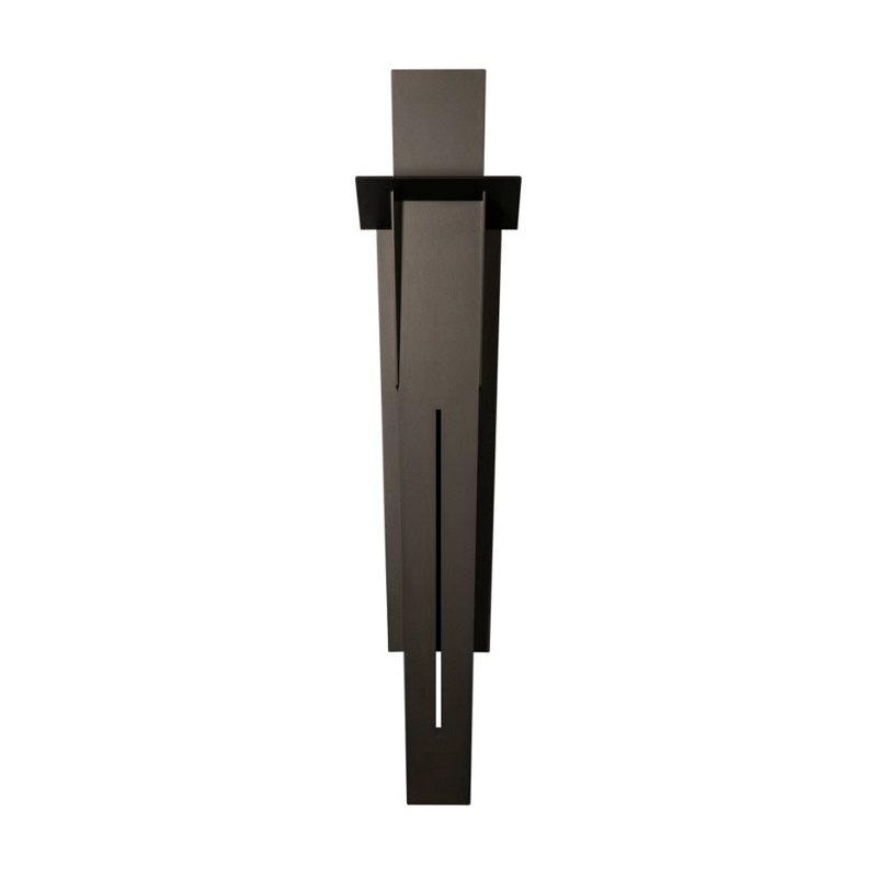 Hubbardton Forge 302026 Linea 2-lt 41" Tall LED Outdoor Large Wall Sconce - Oil Rubbed Bronze