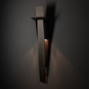 Hubbardton Forge 302026 Linea 2-lt 41" Tall LED Outdoor Large Wall Sconce - Oil Rubbed Bronze