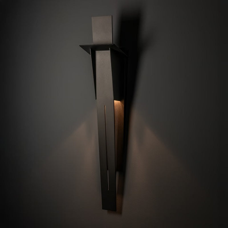 Hubbardton Forge 302026 Linea 2-lt 41" Tall LED Outdoor Large Wall Sconce - Oil Rubbed Bronze