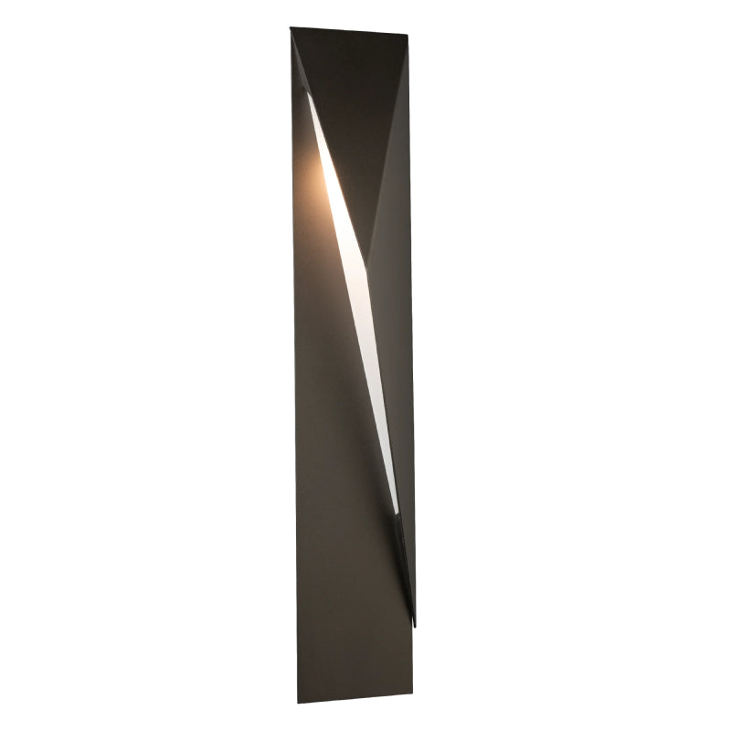 Hubbardton Forge 302043 Carbon 1-lt 38" Tall Outdoor Wall Sconce