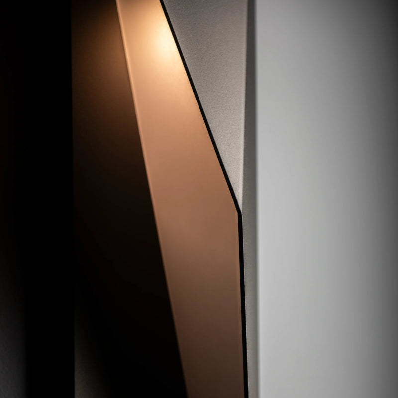 Hubbardton Forge 302043 Carbon 1-lt 38" Tall Outdoor Wall Sconce