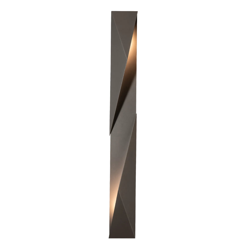 Hubbardton Forge 302044 Carbon 2-lt 62" Tall Outdoor Wall Sconce