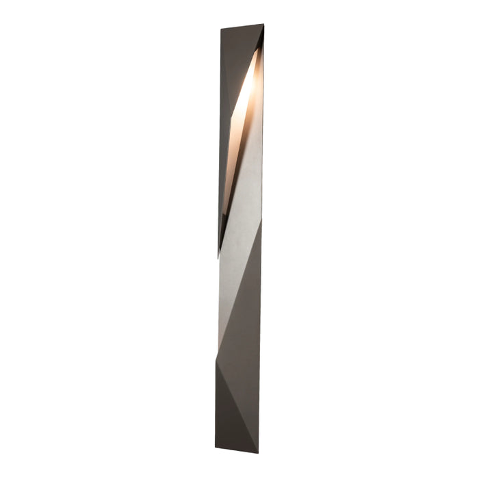Hubbardton Forge 302044 Carbon 2-lt 62" Tall Outdoor Wall Sconce