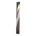 Hubbardton Forge 302044 Carbon 2-lt 62" Tall Outdoor Wall Sconce