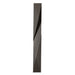 Hubbardton Forge 302044 Carbon 2-lt 62" Tall Outdoor Wall Sconce