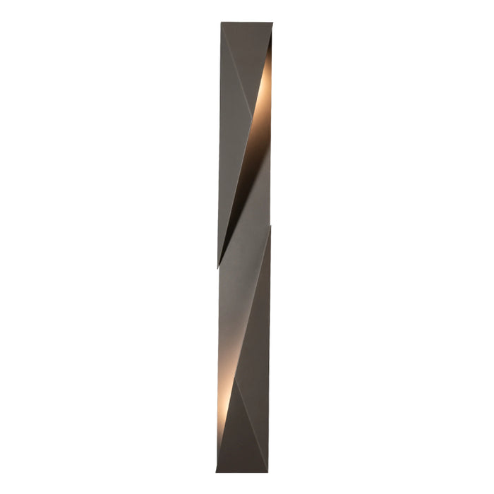 Hubbardton Forge 302044 Carbon 2-lt 62" Tall Outdoor Wall Sconce