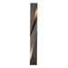 Hubbardton Forge 302044 Carbon 2-lt 62" Tall Outdoor Wall Sconce