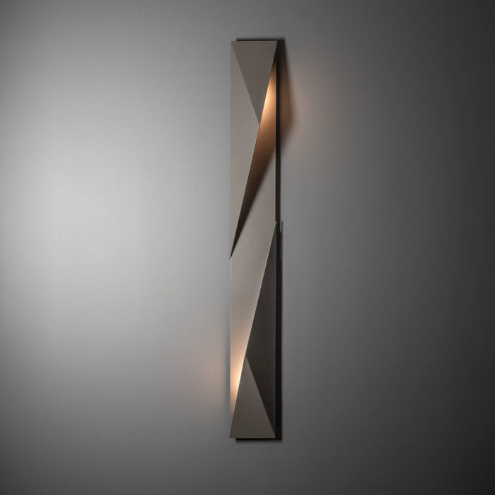 Hubbardton Forge 302044 Carbon 2-lt 62" Tall Outdoor Wall Sconce