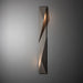 Hubbardton Forge 302044 Carbon 2-lt 62" Tall Outdoor Wall Sconce