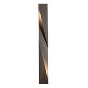 Hubbardton Forge 302044 Carbon 2-lt 62" Tall Outdoor Wall Sconce