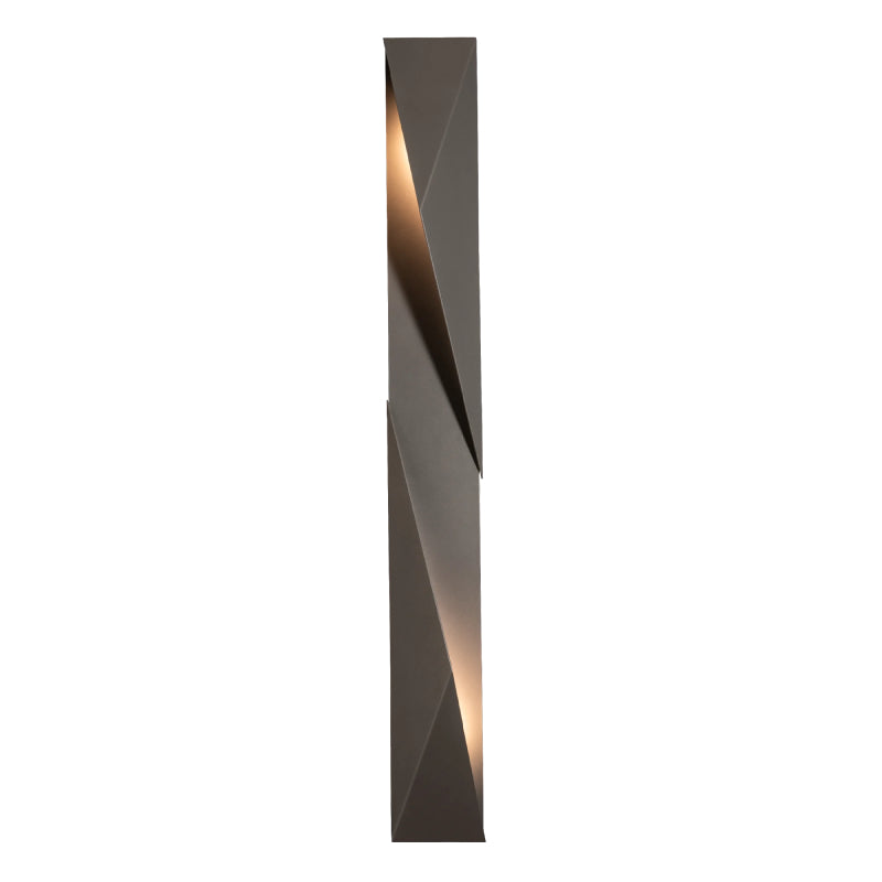 Hubbardton Forge 302044 Carbon 2-lt 62" Tall Outdoor Wall Sconce