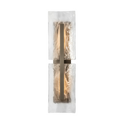 Hubbardton Forge 302050 Arc 2-lt 38" Tall Outdoor Wall Sconce - Coastal Burnished Steel