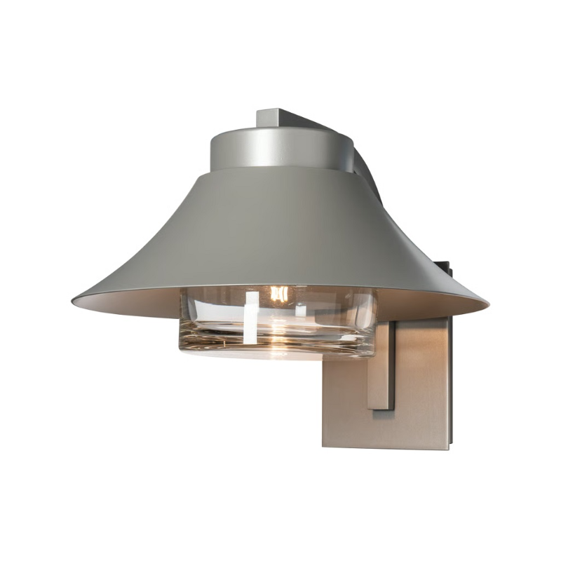 Hubbardton Forge 302053 Stowe 1-lt 16" Outdoor Medium Wall Sconce - Coastal Burnished Steel