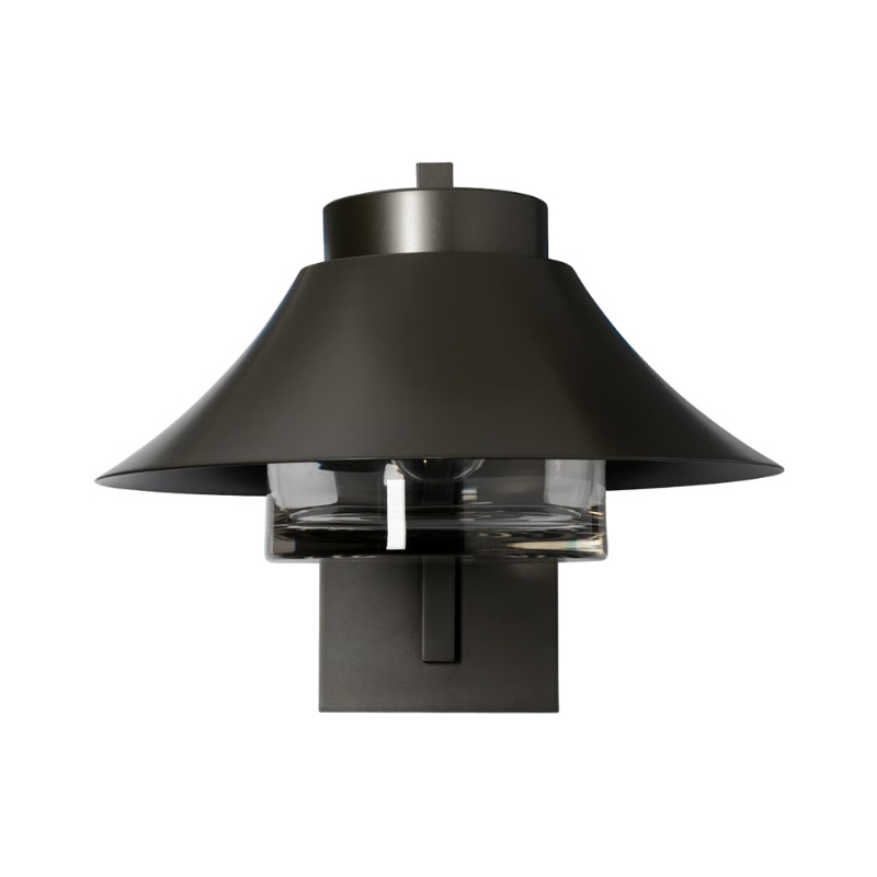 Hubbardton Forge 302054 Stowe 1-lt 18" Outdoor Large Wall Sconce - Coastal Dark Smoke