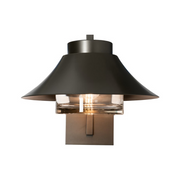 Hubbardton Forge 302054 Stowe 1-lt 18" Outdoor Large Wall Sconce - Coastal Dark Smoke